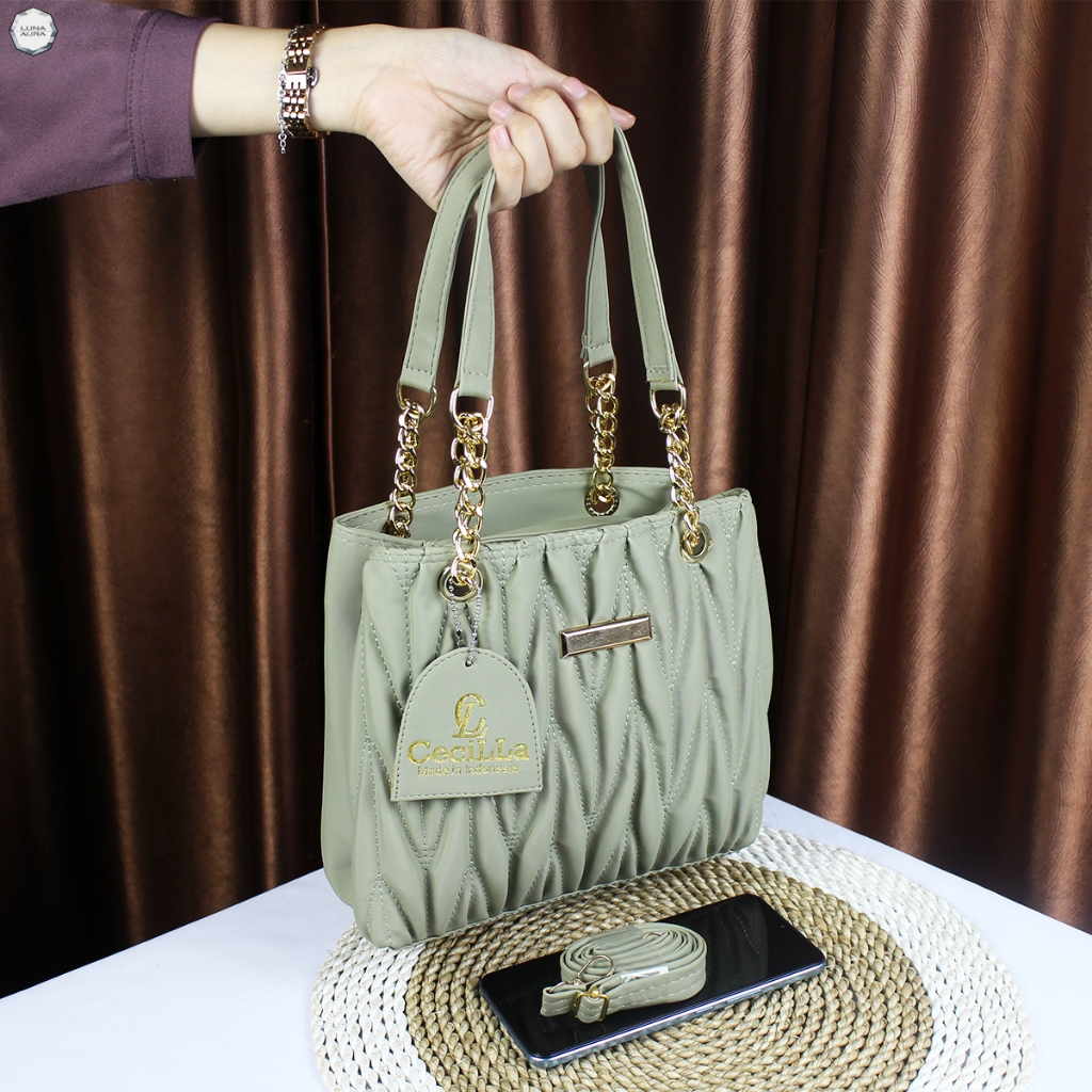 Luna AURA Women's Sling Bag Diana New Embroidery 3607 Latest Work Bag Viral Bag Contemporary Luxury Bag