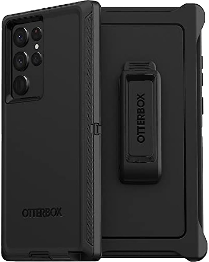 OTTERBOX Defender Series SCREENLESS Edition Case for Galaxy S22 Ultra - Black