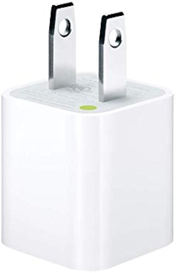 Apple 5W USB Power Adapter - iPhone Charger, Type A Wall Charger