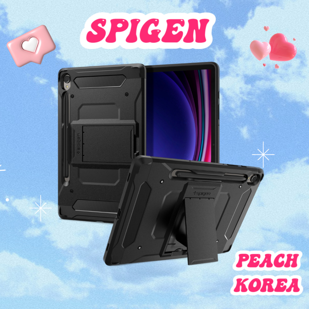 [SPIGEN] Galaxy Tab Tough Armor pro S9 / S9+ plus Case / tablet cover